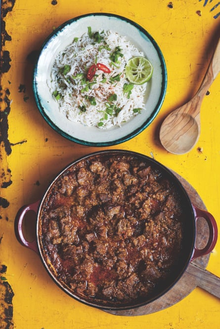 His lamb curry from Lopè Ariyo.