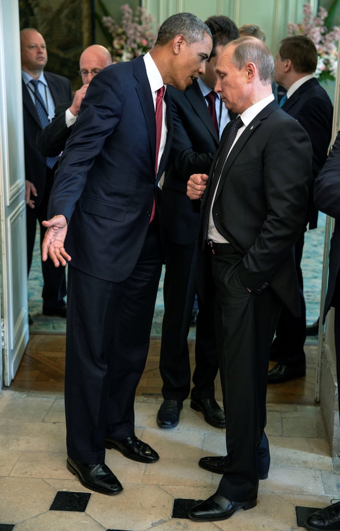Pete Souza S Best Photograph Obama Lays Into Putin Art And Design The Guardian