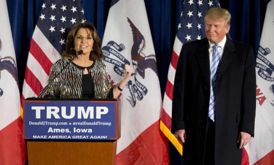 Donald Trump, Sarah Palin