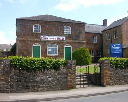 Bugbrooke Baptist chapel, the birthplace of the Jesus Army in the 1960s.