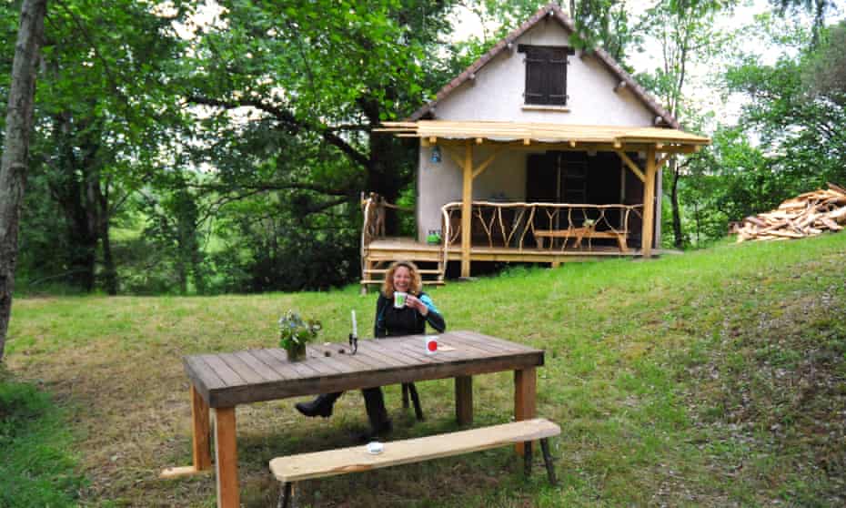 Kate Humble at the Poacher’s Cabin in the Dordogne, France.
