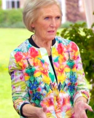 Mary Berry in the sell-out Zara jacket.