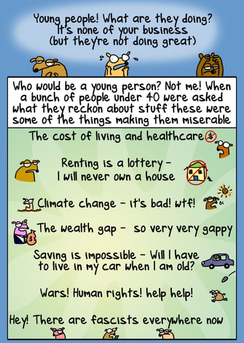 First Dog on the Moon cartoon on Youth Election 25, panel 1