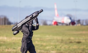 SkyWall drone capture system launcher from OpenWorks Engineering