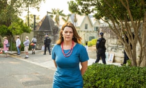 Climate Protesters Rally At Kirribilli House As Bushfires Continue To Burn Across NSW<br>SYDNEY, AUSTRALIA - DECEMBER 19: Greens senator Sarah Hanson-Young poses for a portrait at Kirribilli House on December 19, 2019 in Sydney, Australia. Protestors organised a rally outside Prime Minister Scott Morrison's Sydney residence over his absence during the ongoing bushfire emergencies across Australia. The rally also comes as NSW Premier Gladys Berejiklian declared a state of emergency as 100 bushfires continue to burn across the state. It's the second state of emergency declared in NSW since the start of the bushfire season. (Photo by Jenny Evans/Getty Images)