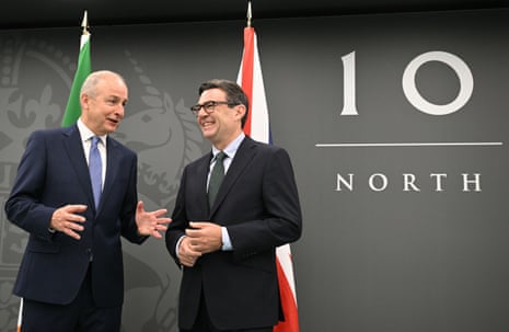 Burnham with Martin at No 10 North.