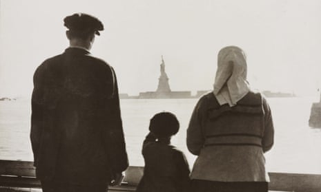 A family hoping to be allowed to find safety in the US, circa 1930, in The US and the Holocaust