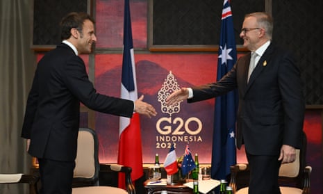 Macron and Albanese meet on Wednesday at the G20 summit in Bali