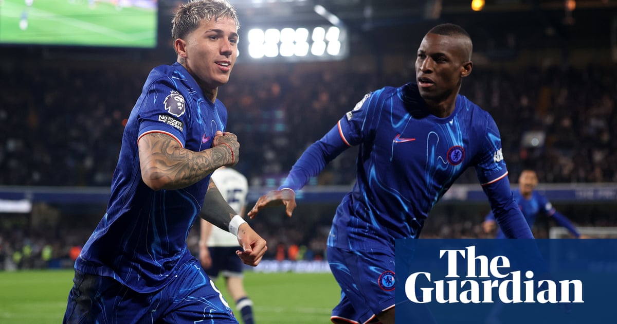 Fernández lifts Chelsea into top four as Tottenham fans turn on Postecoglou - The Guardian Fernández lifts Chelsea into top four as Tottenham fans turn on Postecoglou - The Guardian
