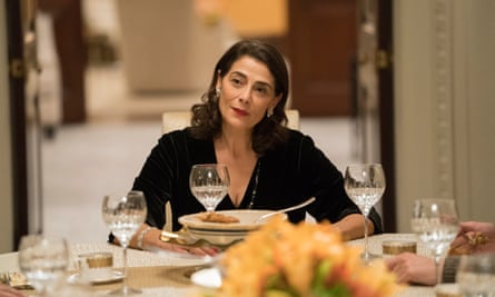 Impressively ruthless … Hiam Abbass as Marcia Roy in Succession series one.