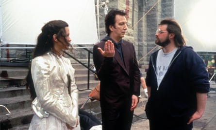 Alanis Morissette, Alan Rickman and Kevin Smith in Dogma
