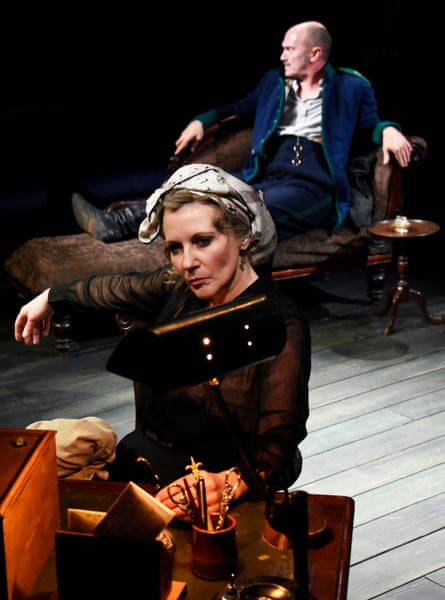 Lisa Dillon and Will Keen in Dance of Death at the Orange Tree theatre, Richmond.