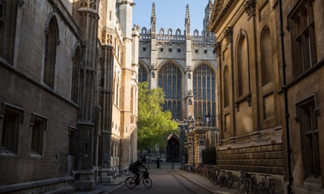 Cambridge University reported that it had lost 184 staff from EU countries in the past year.