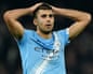 Manchester City’s Rodri with his hands on his head