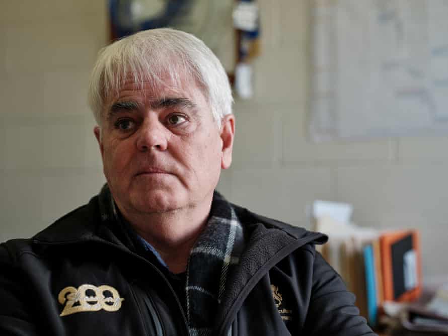 Scott Gadd, manager of the Hobart showgrounds