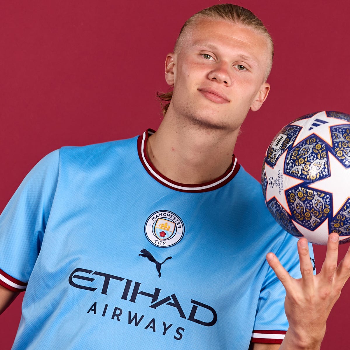 Erling Haaland: 'The only thing City miss is the Champions League. I am here for a reason' | Erling Haaland | The Guardian