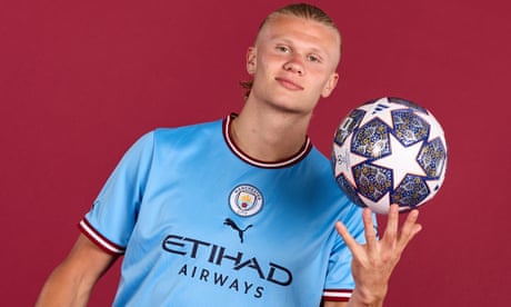 Erling Haaland: ‘The only thing City miss is the Champions League. I am here for a reason’