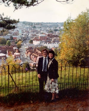 Peter and Anne Bray a few days after they got engaged in 1981.