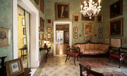 The Green Room in Casa Rocca Piccola.