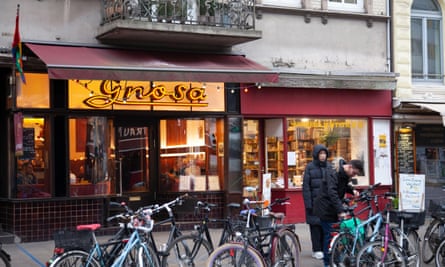 Cafe Gnosa on Lange Reihe Street.