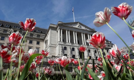 UK interest rates left on hold at 5.25% by Bank of England in split decision – business live