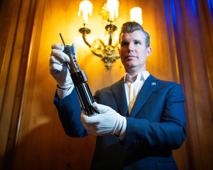 Darth Vader’s lightsaber among movie props up for auction in Los Angeles