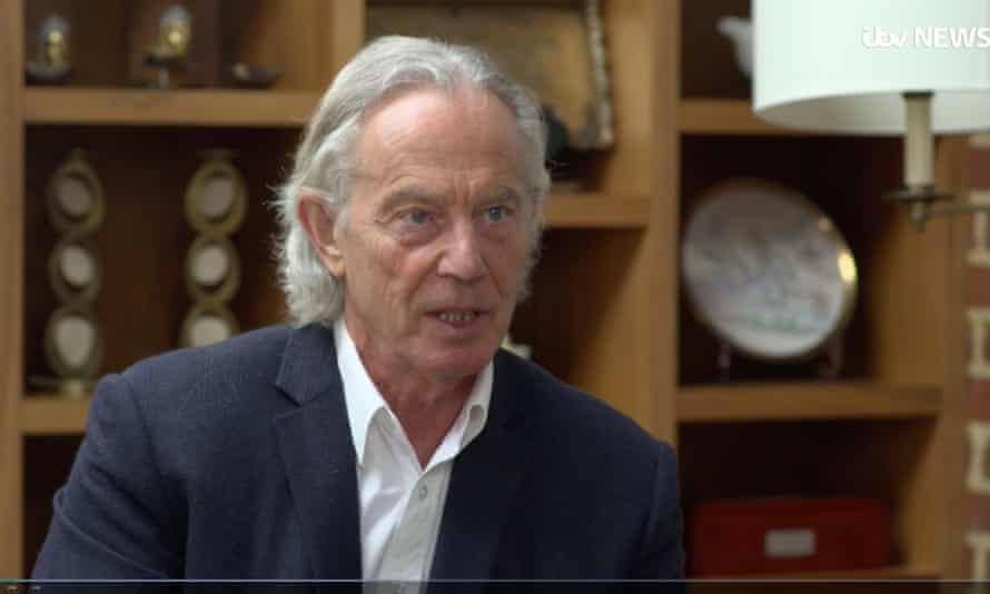 Tony Blair on ITV News