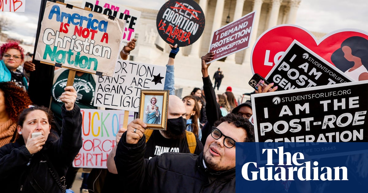 Women and men diverge more than ever on support for abortion rights, poll shows