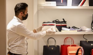 Tommy Hilfiger shop reopening in Azerbaijan.