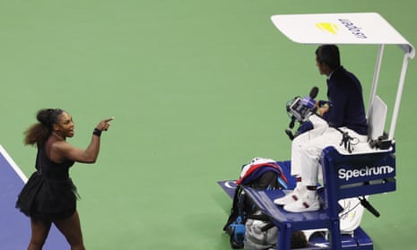Serena Williams calls umpire a 'liar' and 'thief' as Naomi Osaka wins US Open final – video | US Open | The Guardian