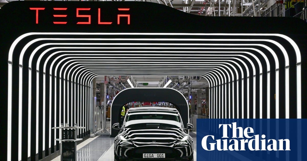Tesla’s Europe sales drop nearly 45% amid row over Musk’s Trump links