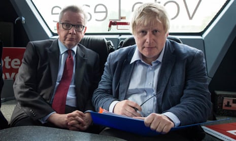 The constituencies of both the Leave campaign’s figureheads, Michael Gove and Boris Johnson, have changed sides to back Remain, polling shows.