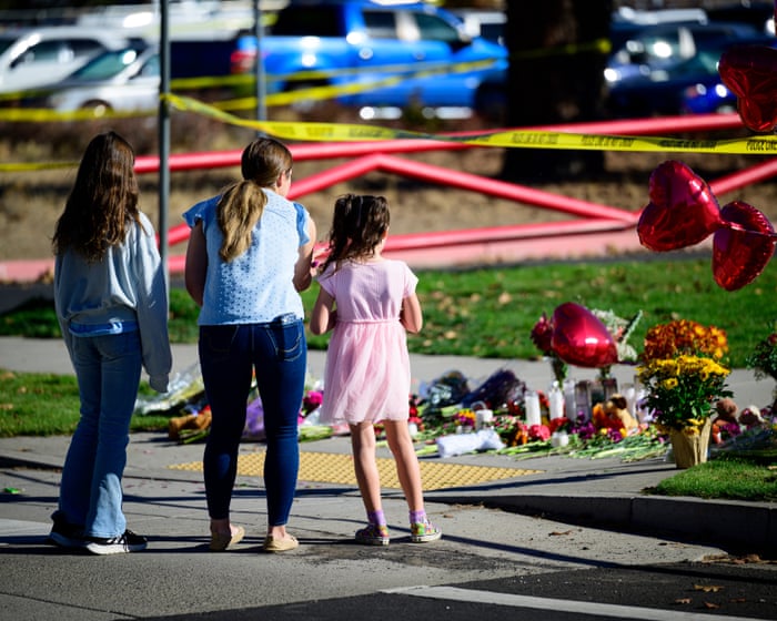 Image accompanying the story: Bystander who killed Oregon shooter identified as father of girls at elementary school