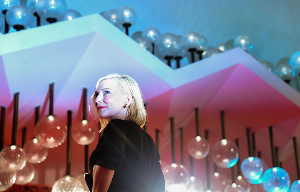 Cate Blanchett, jury president of the 77th Venice international film festival, arrives at a screening last week. 
