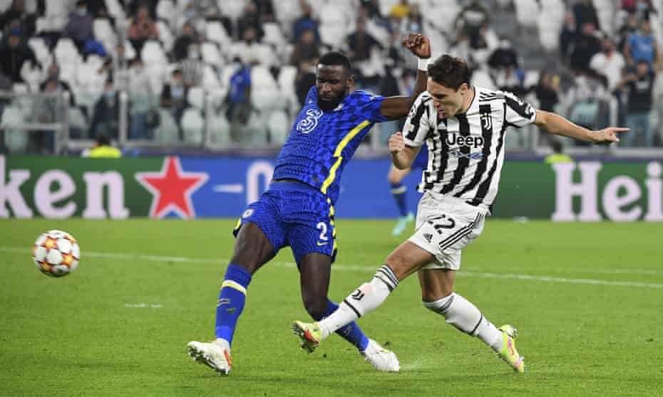 Federico Chiesa sinks Chelsea to put Juventus top of the group | Champions League | The Guardian