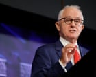Australia news live: Malcolm Turnbull says Liberal party’s decision to preference One Nation in Farrer by-election ‘a retrograde move’