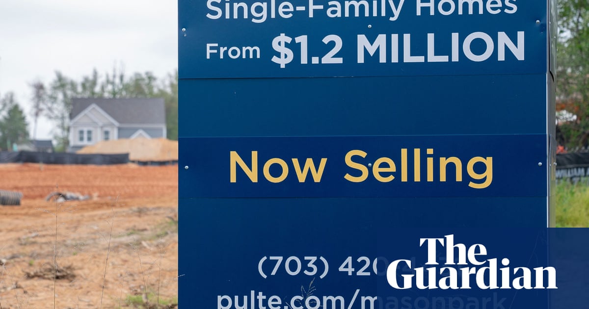 Average price for US homes hits record high in May despite rise in interest rates