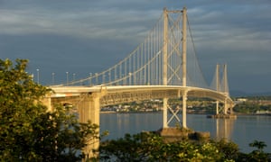 Forth road bridge.