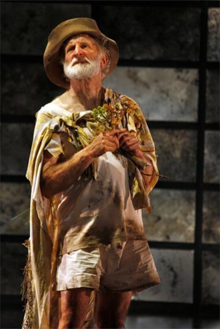 John Gaden as King Lear. ‘It’s the journey of an old man’s life encapsulated into three hours.'