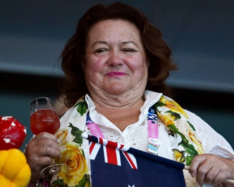 Australian swimmers banned from thanking Gina Rinehart for Commonwealth Games medal bonuses | Commonwealth Games 2026 | The Guardian