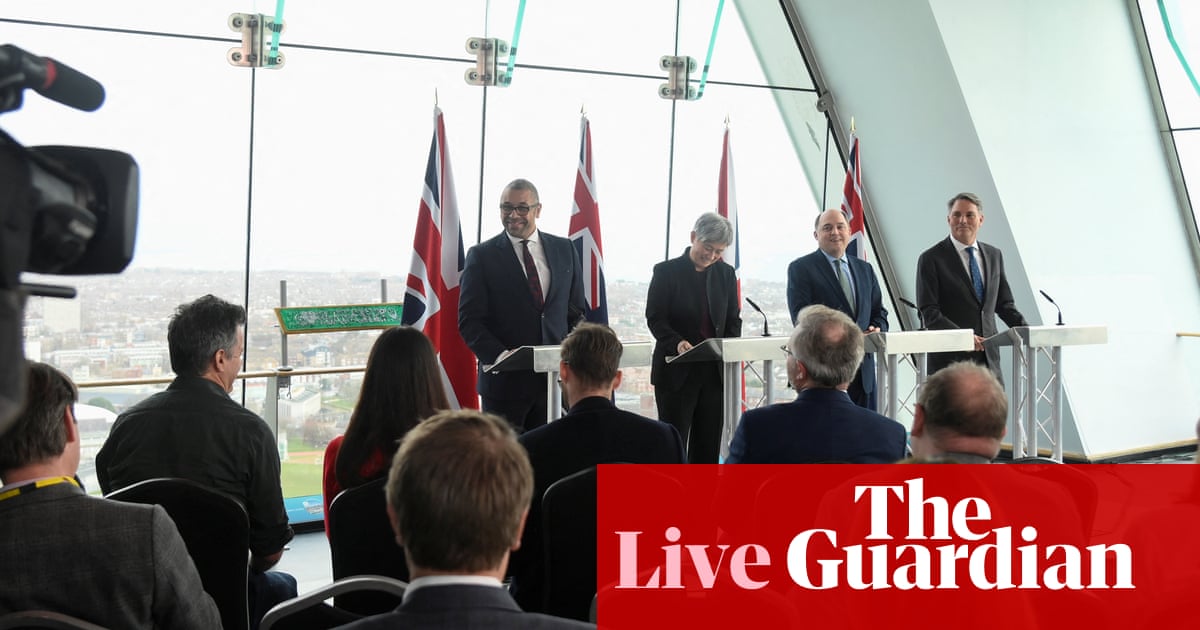 News live: Australia and UK to update defence treaty as Marles hails ‘huge moment’ on submarines; Sydney cruise ship evacuated over fire