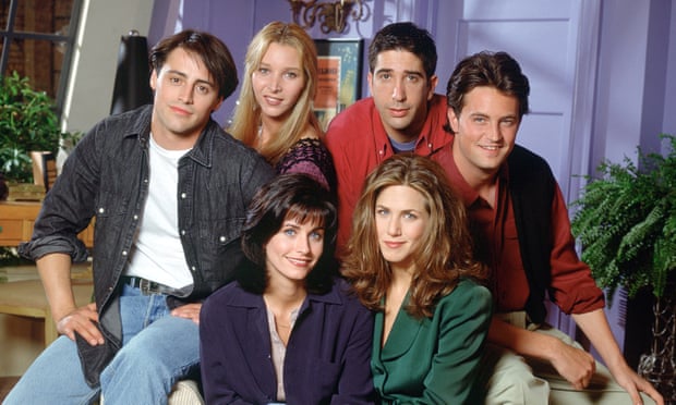 The cast of the TV show Friends