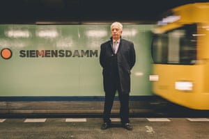 In his project Berlin Lines photographer Sebastian Spasic  photographed 20 people in the German capital’s metro stations that had a particular significance to them.