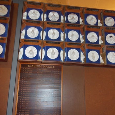Get a whiff of this … the Nose Academy wall of fame in Sweden.