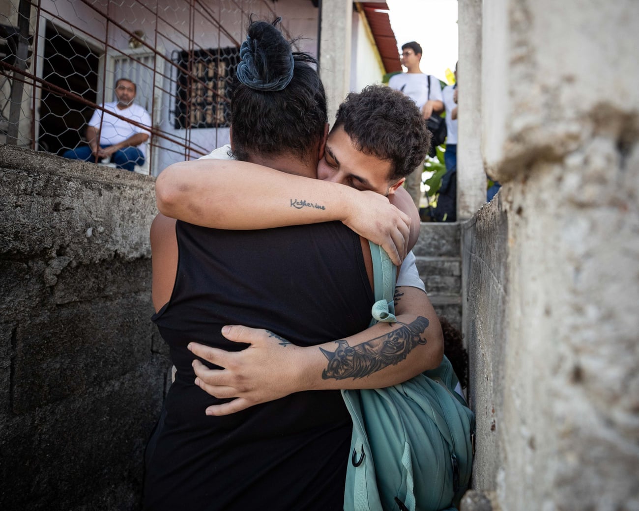 Angel Blanco returns from Venezuelan prison