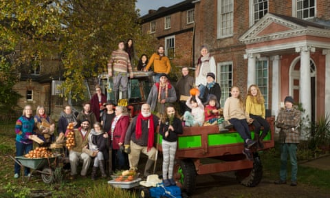 The multi-generational community of Bergholt Hall in Suffolk.