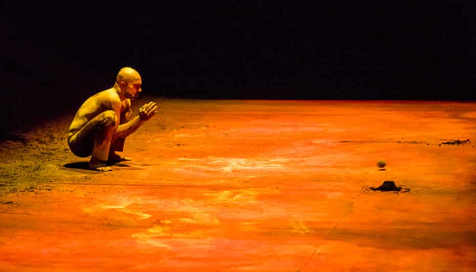 Akram Khan in Xenos at Sadler’s Wells, London, in 2018.