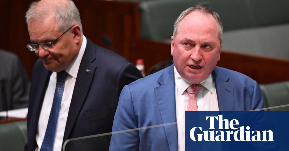 Barnaby Joyce called Scott Morrison ‘a hypocrite and a liar’ in leaked text message