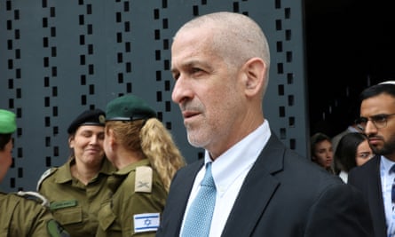 Ronen Bar, the head of Shin Bet.