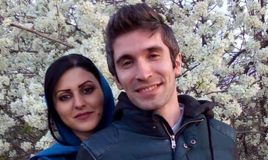 Iranian writer Golrokh Ebrahimi Iraee and her husband and fellow activist, Arash Sadeghi